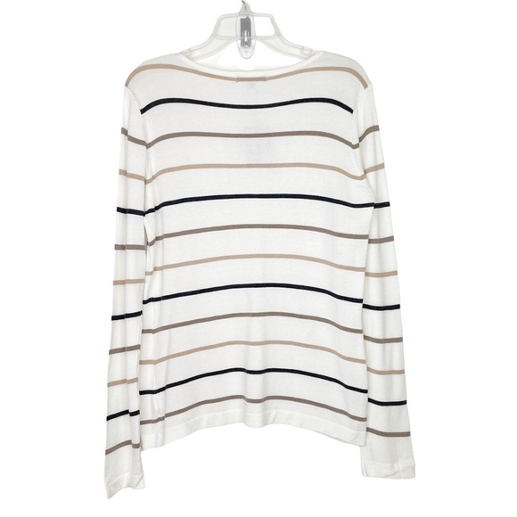 Stitch Fix l Fate Striped Pullover Sweater, Medium - Picture 5 of 9